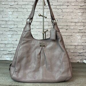 Coach 21225 Madison Maggie Leather Hobo Bag